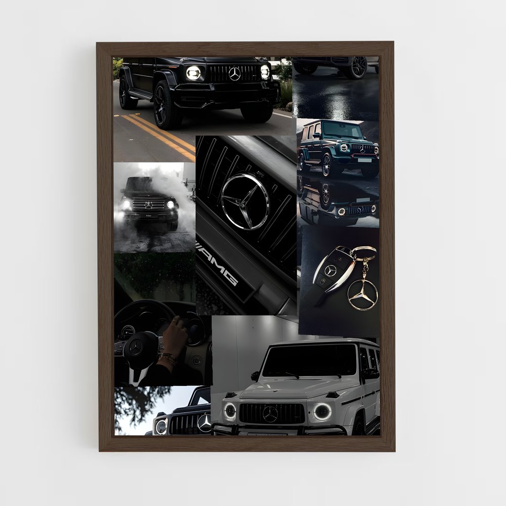 Poster G Wagon Assembly – affiche Mercedes (vue 5)